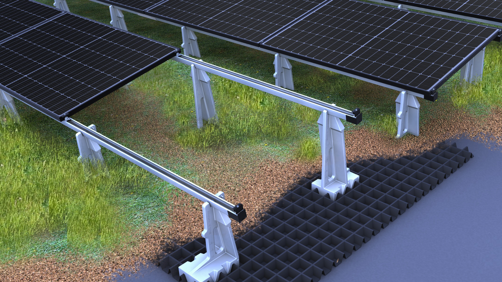 green roof landscape